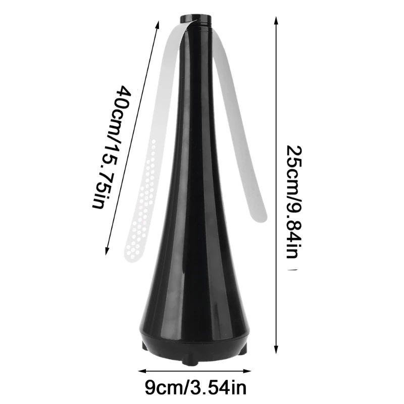 

Y3ND Fly Repellent Fan AA Battery Powered Keep Flies Mosquitoes Bugs Away from Food