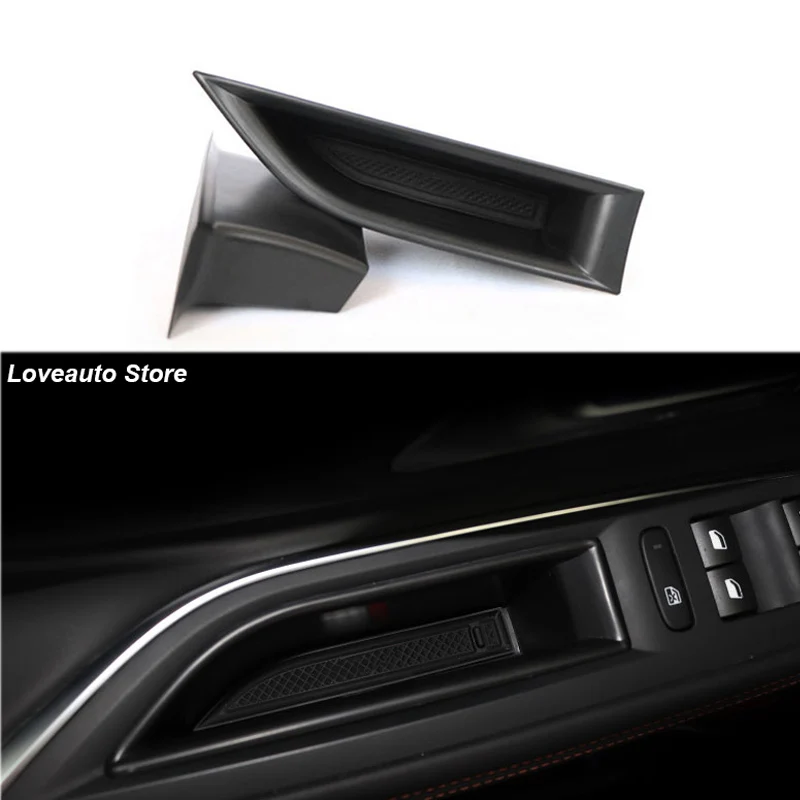 

Car Front Door Inner Armrest Handle Door Storage Box Multifunctional Box for Peugeot 3008 3008GT 5008 Accessories