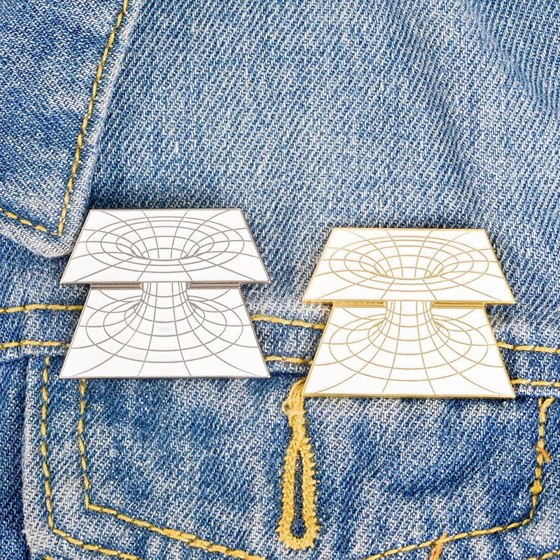 Эмалированные булавки для лацканов с полынью Значки пуговиц научная Женская