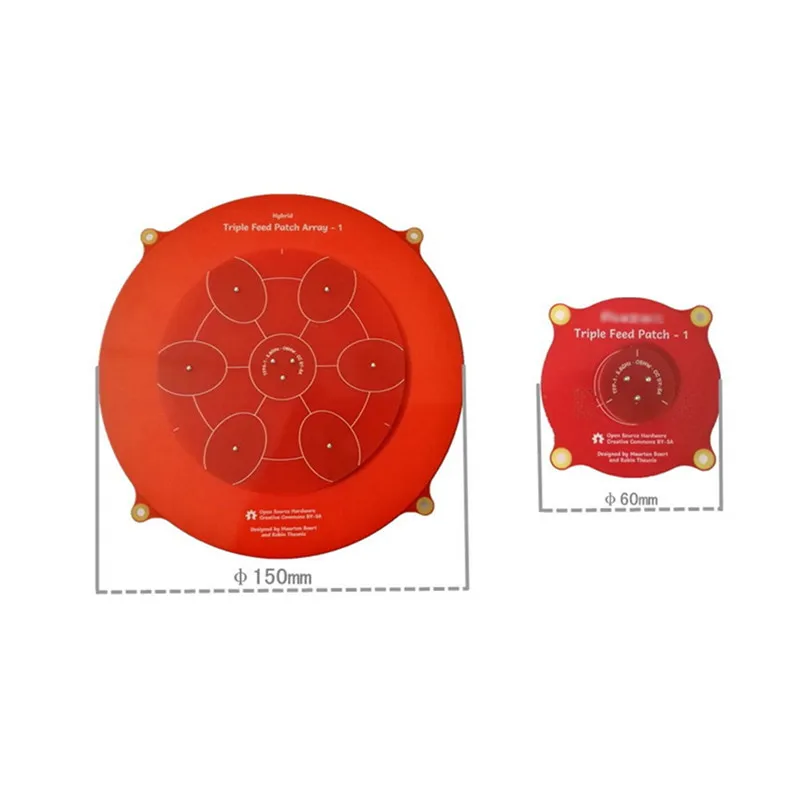 150 мм Тройная подача патч 5 8 ГГц 14dBi пагода массив FPV антенна для RC гоночный Дрон
