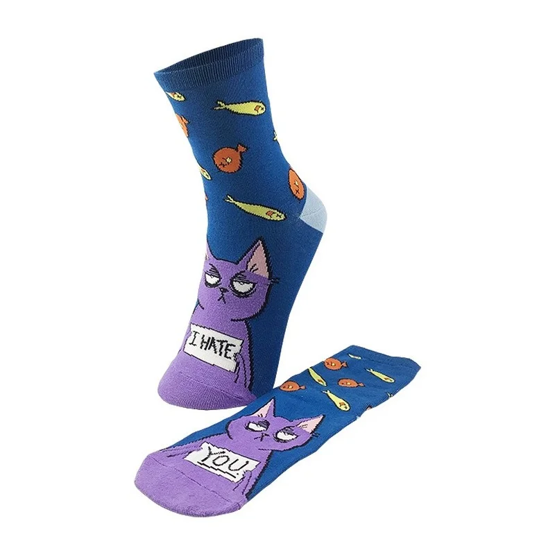 

Cartoon Woman Sock Chicken Cotton Socks for Women Colorful Style Ladies High Standard Sweet Female Trendy Spring Autumn Sokken