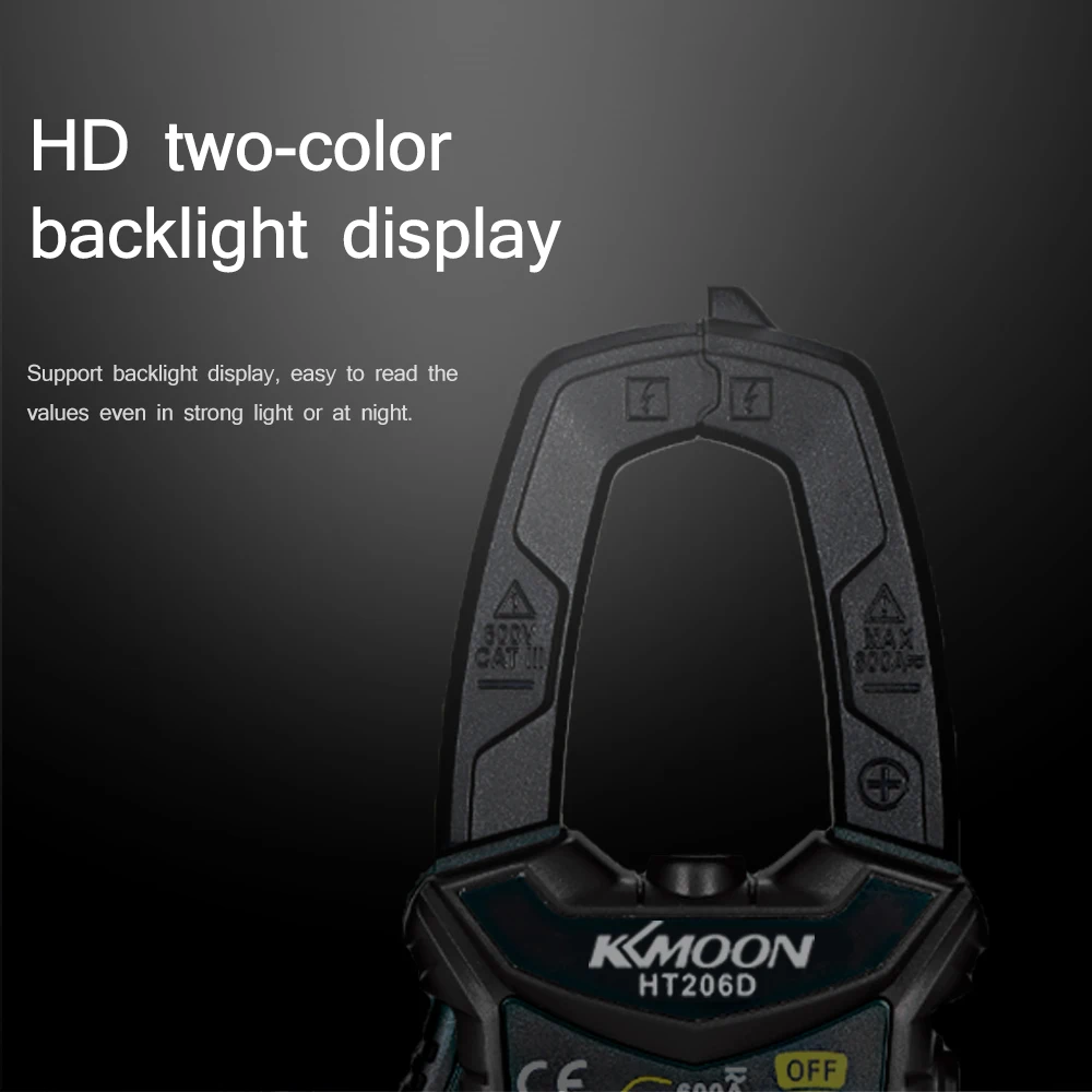 Цифровой мультиметр зажим KKmoon измеритель переменного/постоянного тока