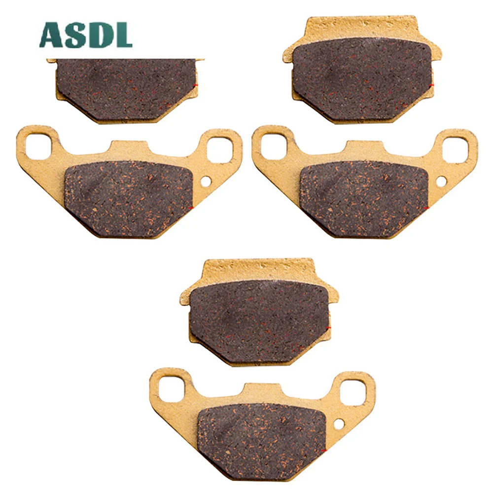 

Front Rear Brake Pads Kit For EXPLORER Trasher 450 For QUADZILLA QZ200 QZ250 Front disc 250e QZ270 QZ300 XLC QZ 200 250 270 300