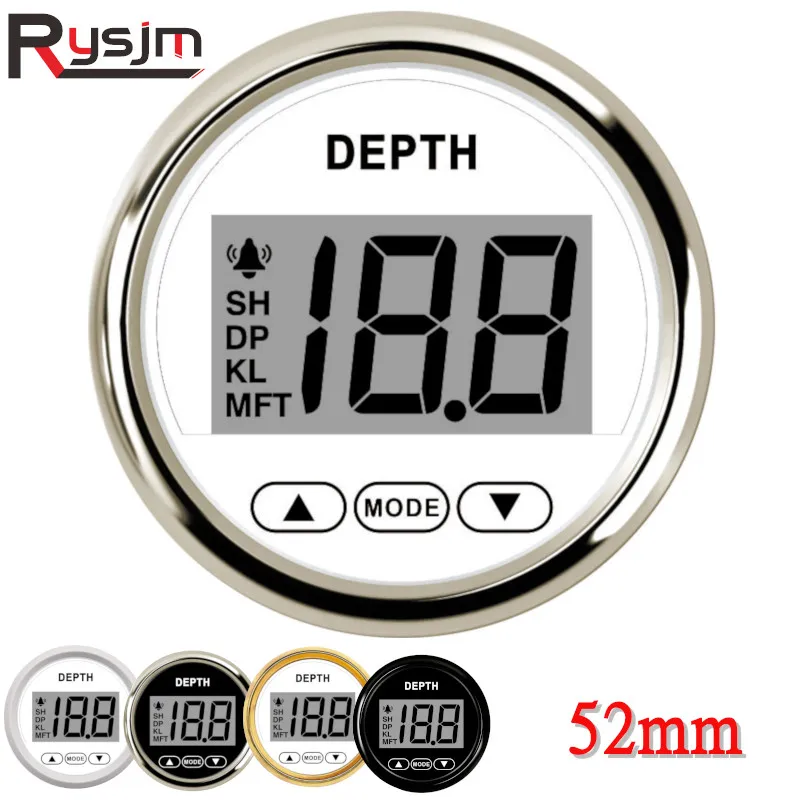 УФ фильтр 52 мм с Водонепроницаемый морской катер автомобиля цифровой датчик