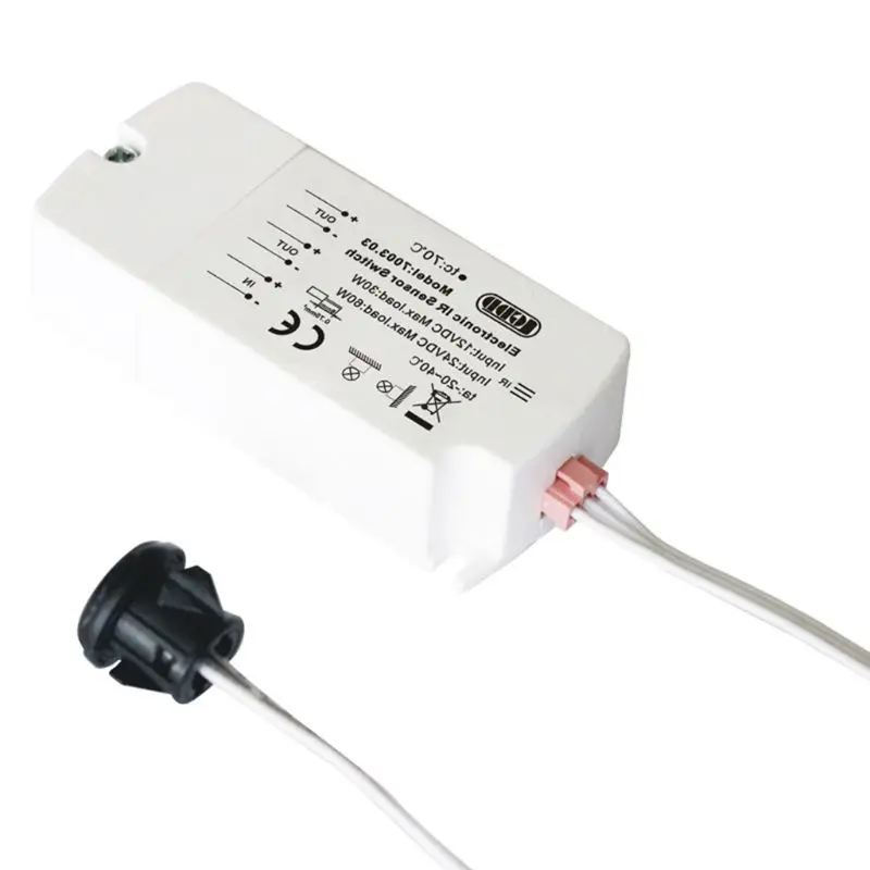DC 12V ИК Сенсор переключатель 40 Вт Инфракрасный светильник для Светодиодные ленты