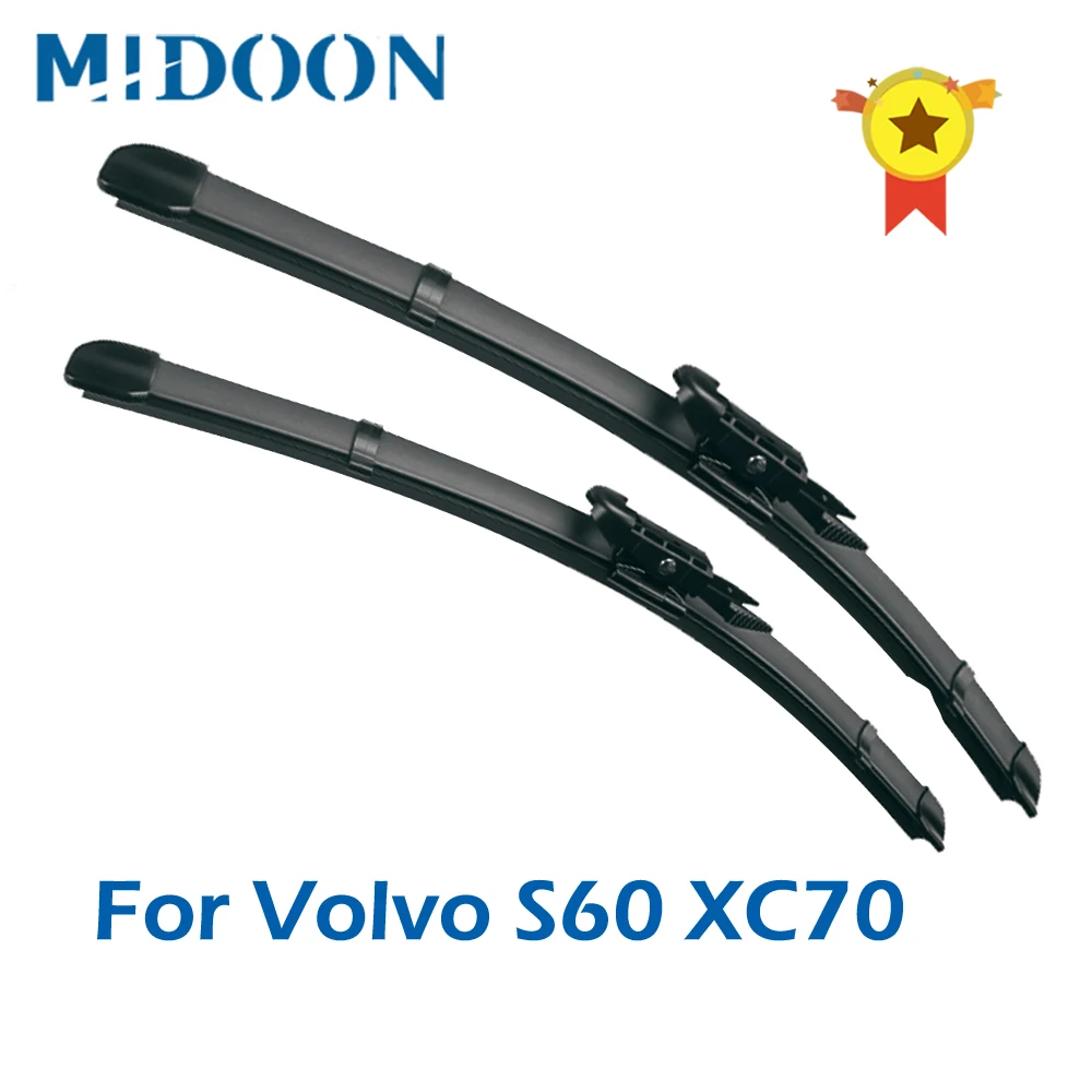 Щетки стеклоочистителя передние MIDOON для Volvo S60 XC70 V70 S80 XC90 стеклоочистители