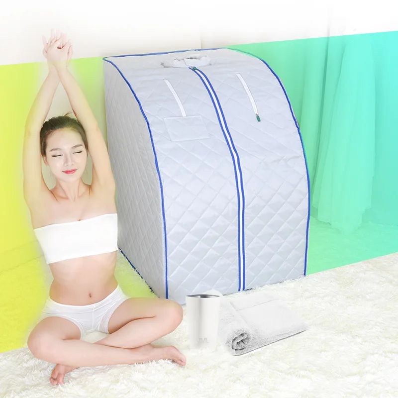 

Far infrared sauna steamer remote control collapsible with steaming machine chair household steam home portable Spa Sauna tent