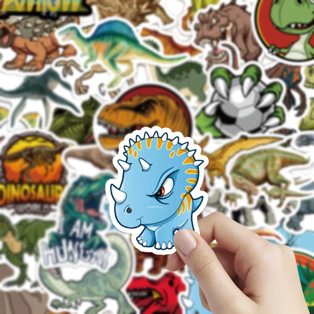 

160 Pcs Cute Cats Stickers Animal Dinosaur Anime Sticker for Children Laptop Car Phone Guitar Skateboard Bicycle Decal Toys