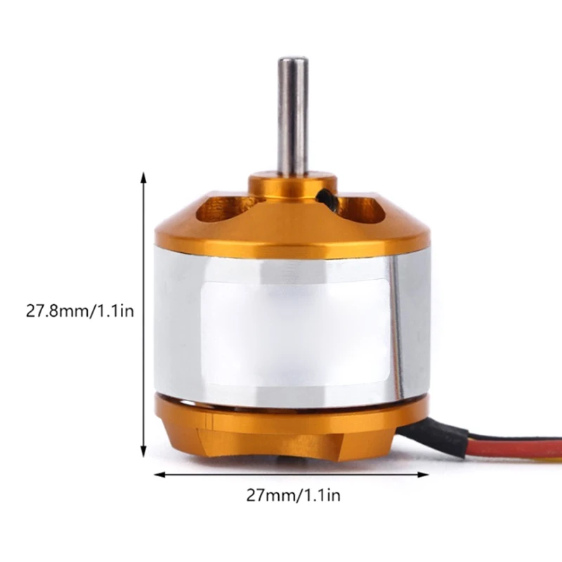 

A2212 Low Noises Replaceable Motor for DIY RC Drone Electric Brushless Motor G2AE