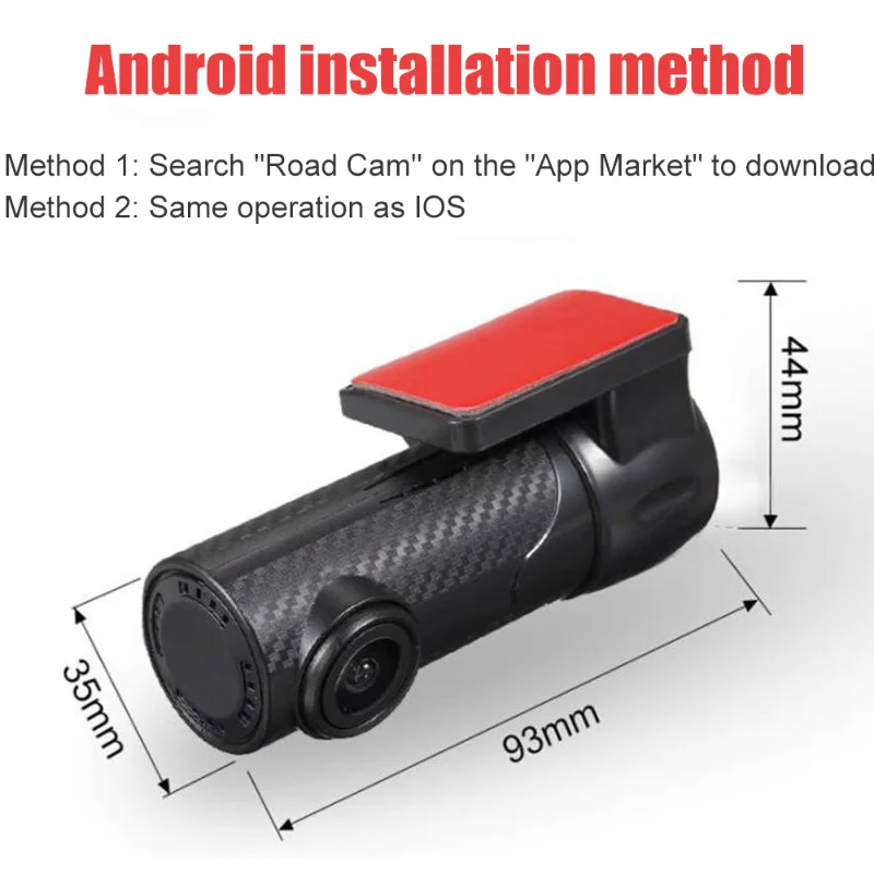 s600s700 hidden car driving recorder night vision hd 1080p wifi connecting camera 170°wide angle dash cam max support 32gb free global shipping