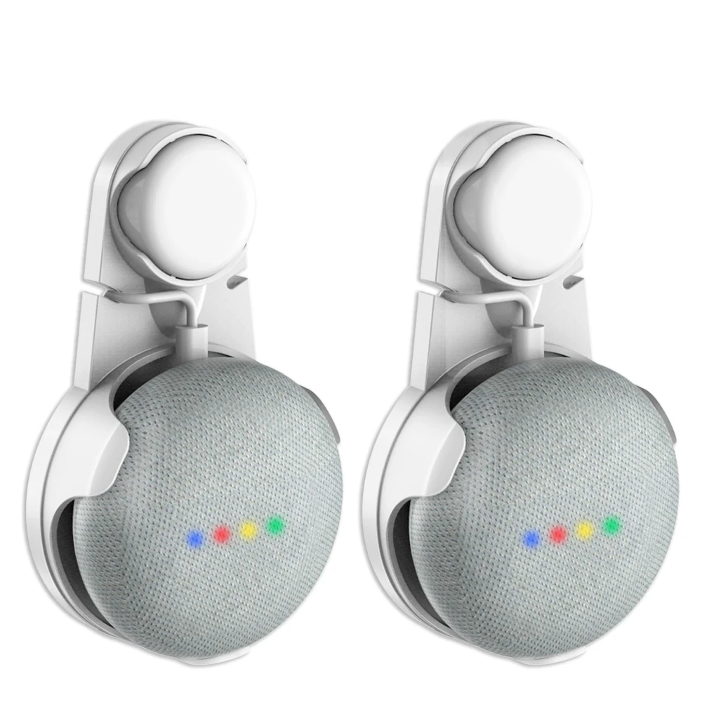 PlusAcc розетка настенный держатель для Google Home мини аудио голосовой помощник кабель