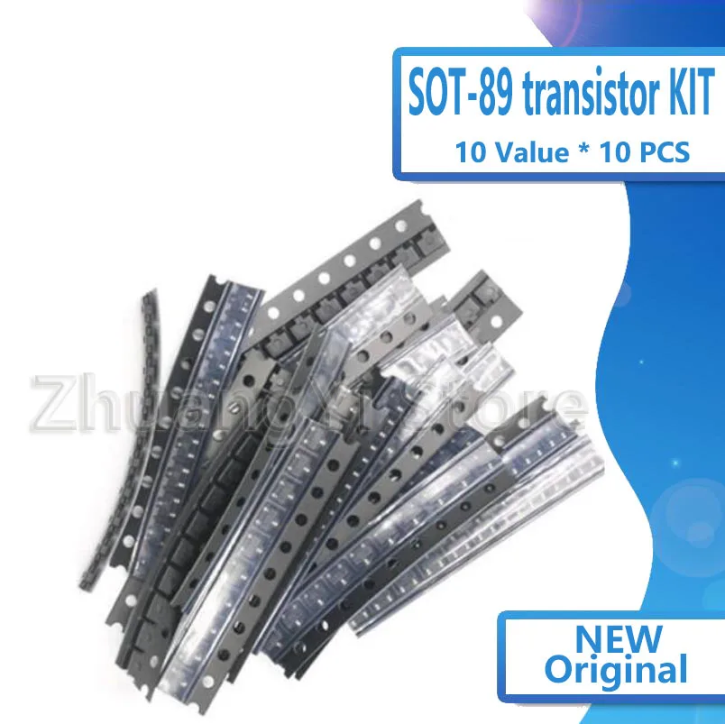 Набор транзисторов SOT 89 SMD всего 8 типов X 10 шт. = 80 contem 78L05 78L06 78L08 78L09 78L10 78L12 78L15