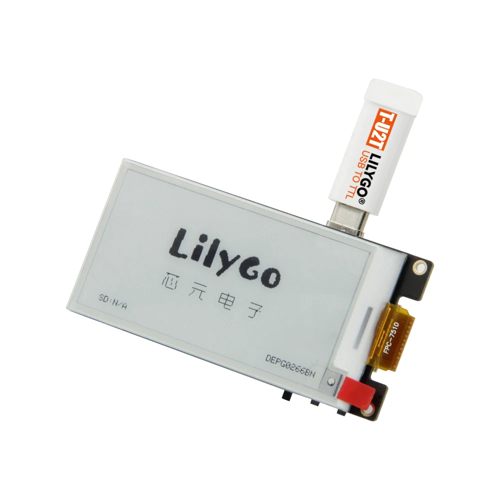 LILYGO® TTGO T5 2.66 inch E-paper Display 5 5-дюймовый ESP32 Беспроводной Wi-Fi Bluetooth модуль совместимый с