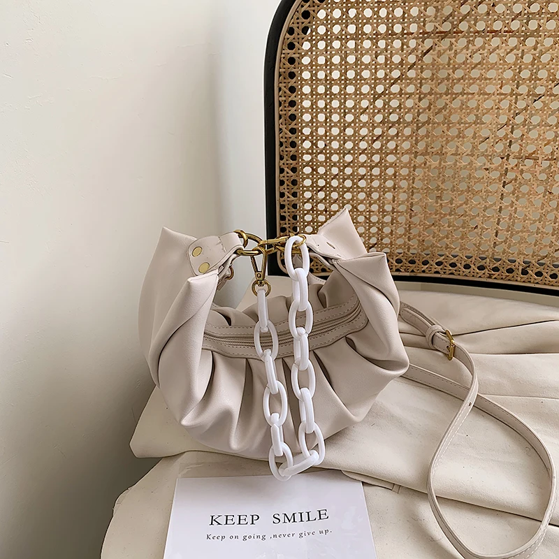 Модная сумка на плечо шикарная для женщин квадратная упаковка акриловая цепочка