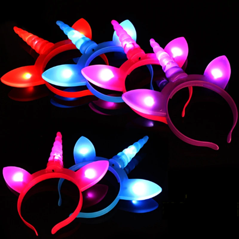 

Повязка на голову детская, светящаяся, 10 шт.