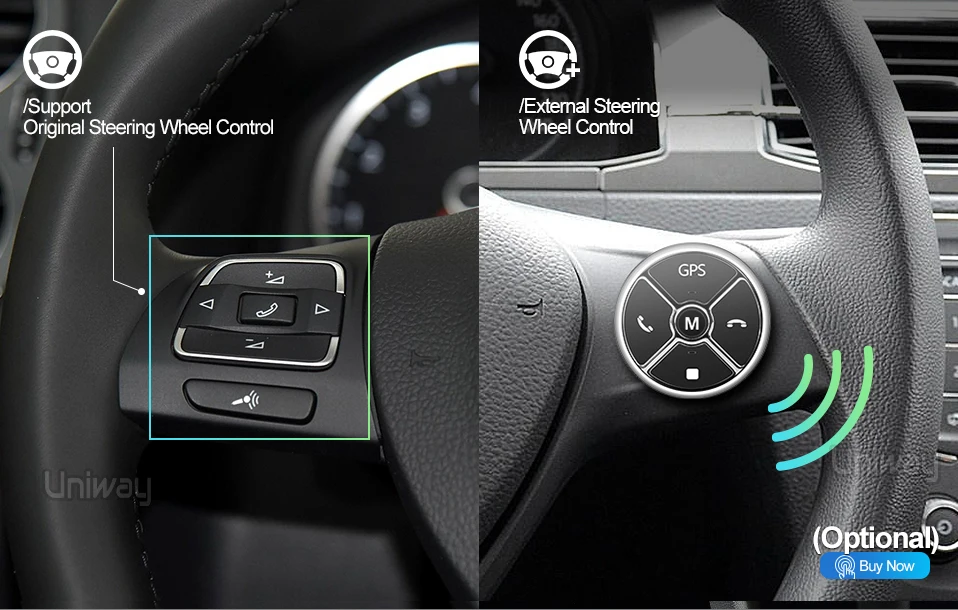 Uniway android 9,0 2G+ 3 2G dvd-плеер автомобиля forKia Picanto gps навигация автомобильный мультимедийный плеер Видео Радио плеер