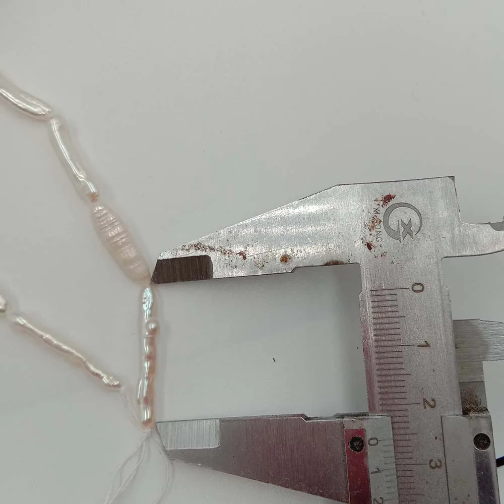 Бусины Из Жемчуга, бусины из жемчуга BIWA, натуральный пресноводный жемчуг с формой зубочистки-мини-жемчуг, Длина 15-25 мм