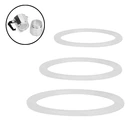 Силиконовое уплотнительное кольцо 1 шт., Гибкая прокладка для стиральной машины, заменяемое кольцо для кофеварки, эспрессо, кухни, аксессуары для кофеварки