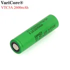 VTC5A 2600 мАч 18650 литиевая батарея 20A 30A разряд VC18650VTC5A для электронных сигарет