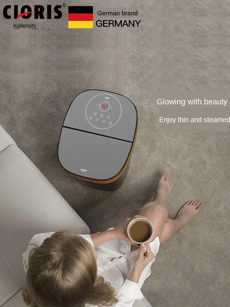 

Foot tub electric massage constant temperature heating foot bath barrel automatic massage household footbath deep barrel