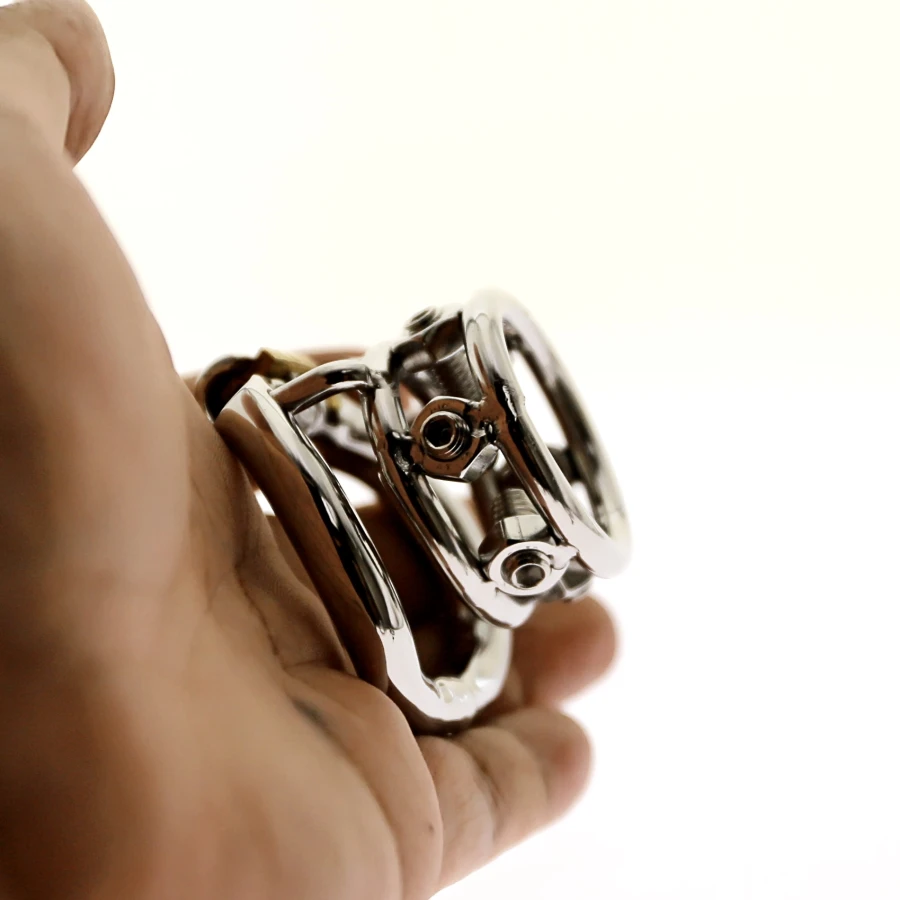 БДСМ мужской Нержавеющая сталь Пояс верности Устройство Металлический