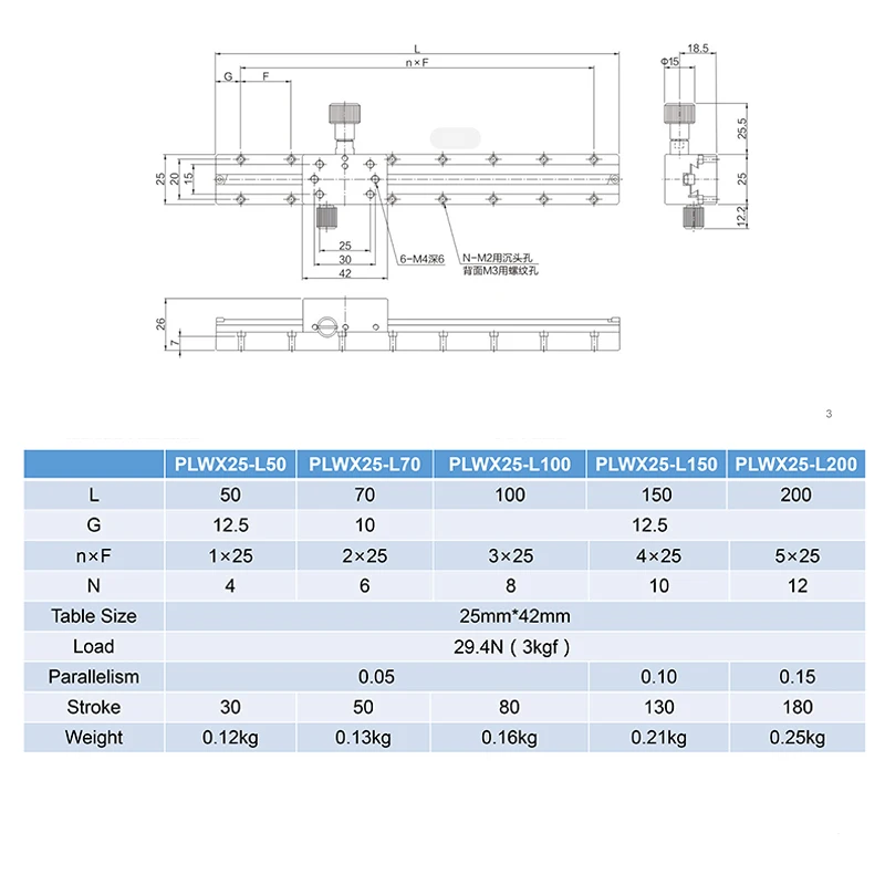 X ось 25 мм длинный диапазон ласточкин хвост Обрезка слайд скользящий стол для