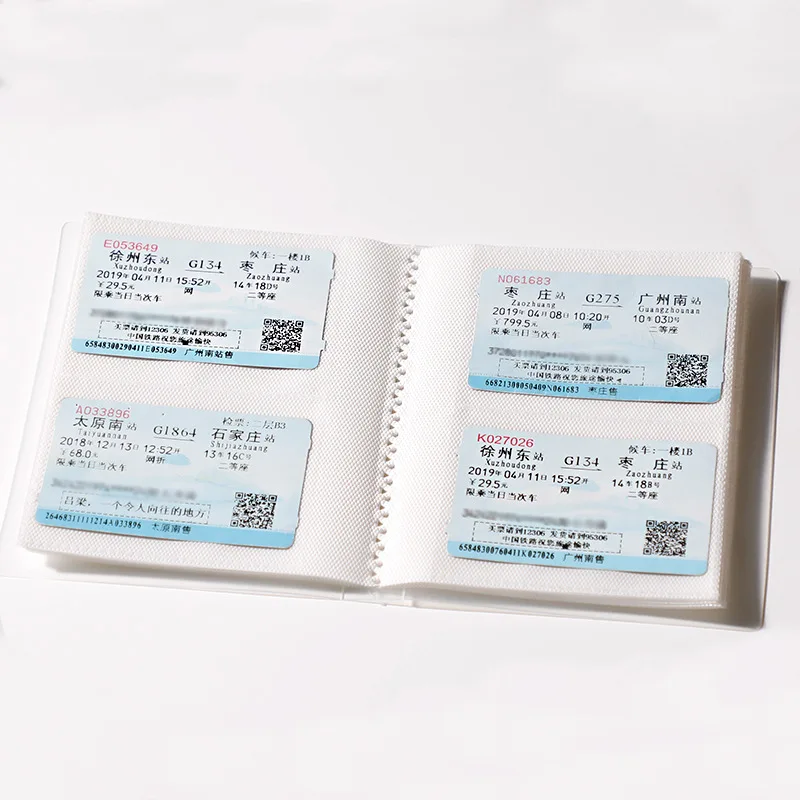 

3/5 inches Pockets Transparent Cover Mini Photo Album 40/80 Pockets Instant Polaroid Fuji Film Mini Film Large Capacity New