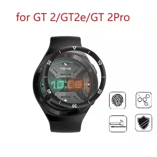 

Protective Film For Huawei Watch GT 2 GT2 46mm 42mm GT2e Pro Curved Soft Fibre Smartwatch Full Screen Protector Not Glass