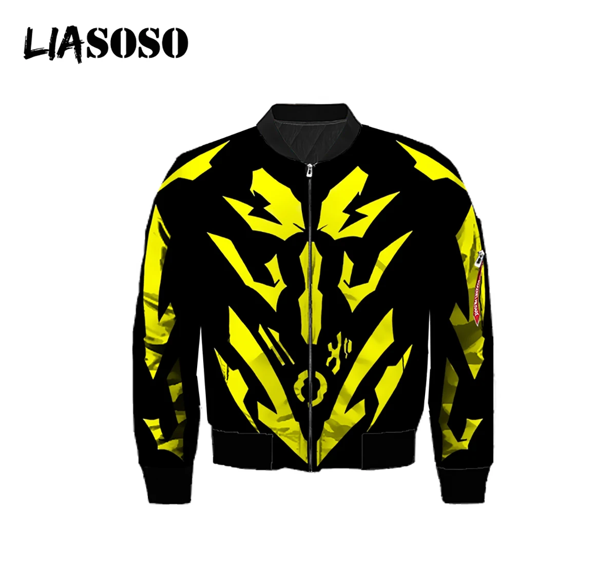 

LIASOSO Fashion Novel Windproof Stand-Collar Off-Road Motorcycle Jacket Kamen Rider 01 Knight Armor Series New 2021