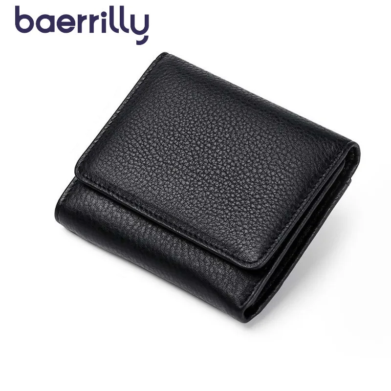 

Fashion Genuine Leather Women Wallet And Purses Coin Purse Female Small Portomonee Rfid Walet Lady Perse For Girls Money Bag