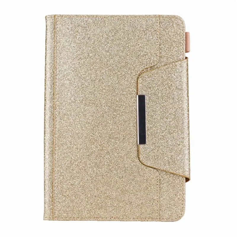 Gold Для iPad Mini 5 Чехол Блестящий розовый золотой из искусственной кожи для iPad Mini 1 2 3 4 5 Coque чехол для iPad Mini чехол - Цвет: Gold