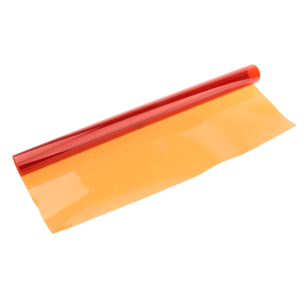 2x Color корректирующий гель фильтр накладки прозрачность цветная пленка