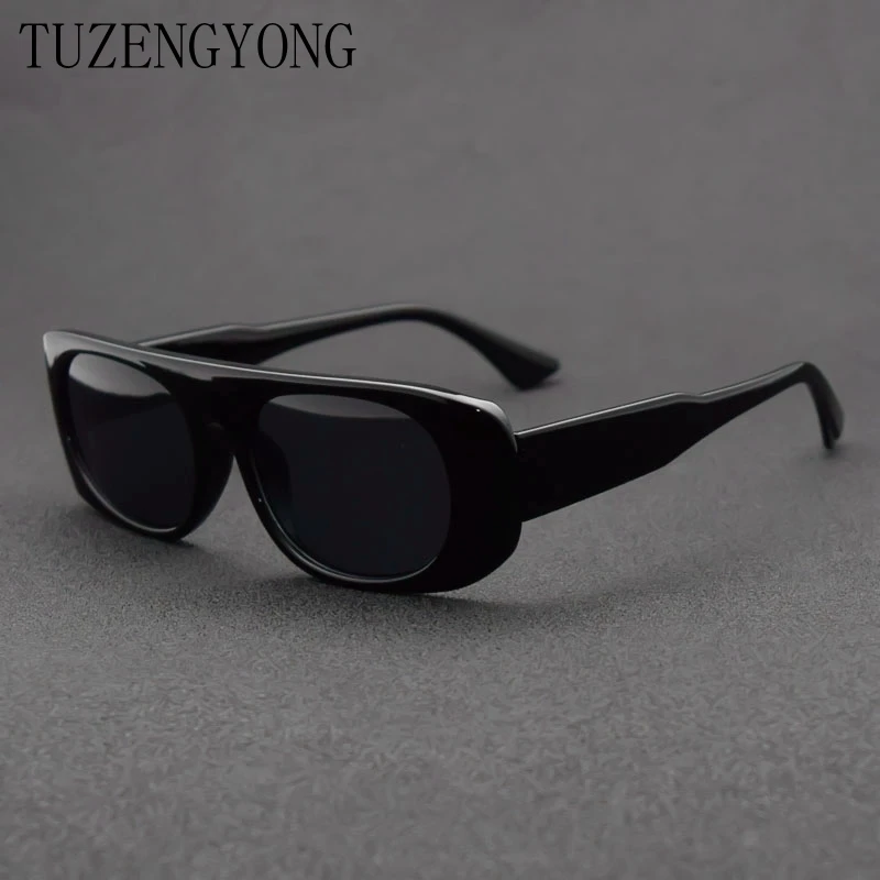 

TUZENGYONG 2021 New Small Rectangle Sunglasses Women Vintage Brand Designer Square Sun Glasses Shades Female Oculos
