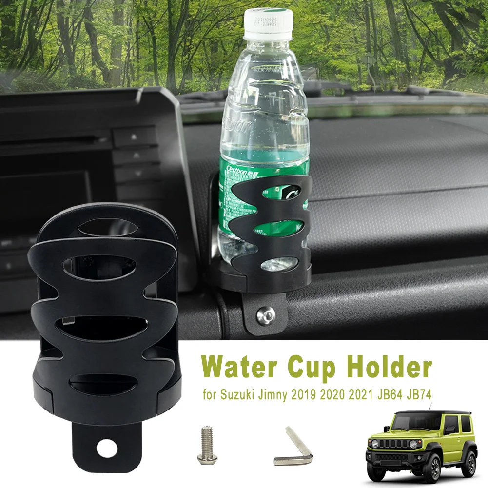 

Phone Holder Stand GPS Cellphone Mount Bracket Water Cup Holders for Suzuki Jimny 2019 2020 2021 JB74 JB64 Car Accessories