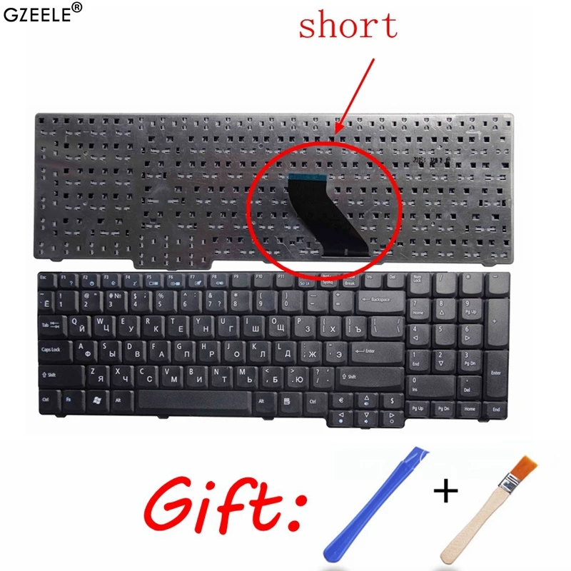 Новая черная клавиатура для ноутбука ACER Aspire 5235 5735Z 5737 5737Z 5737G 5737ZG 5335 5335Z 5355 5535 5735 RU с