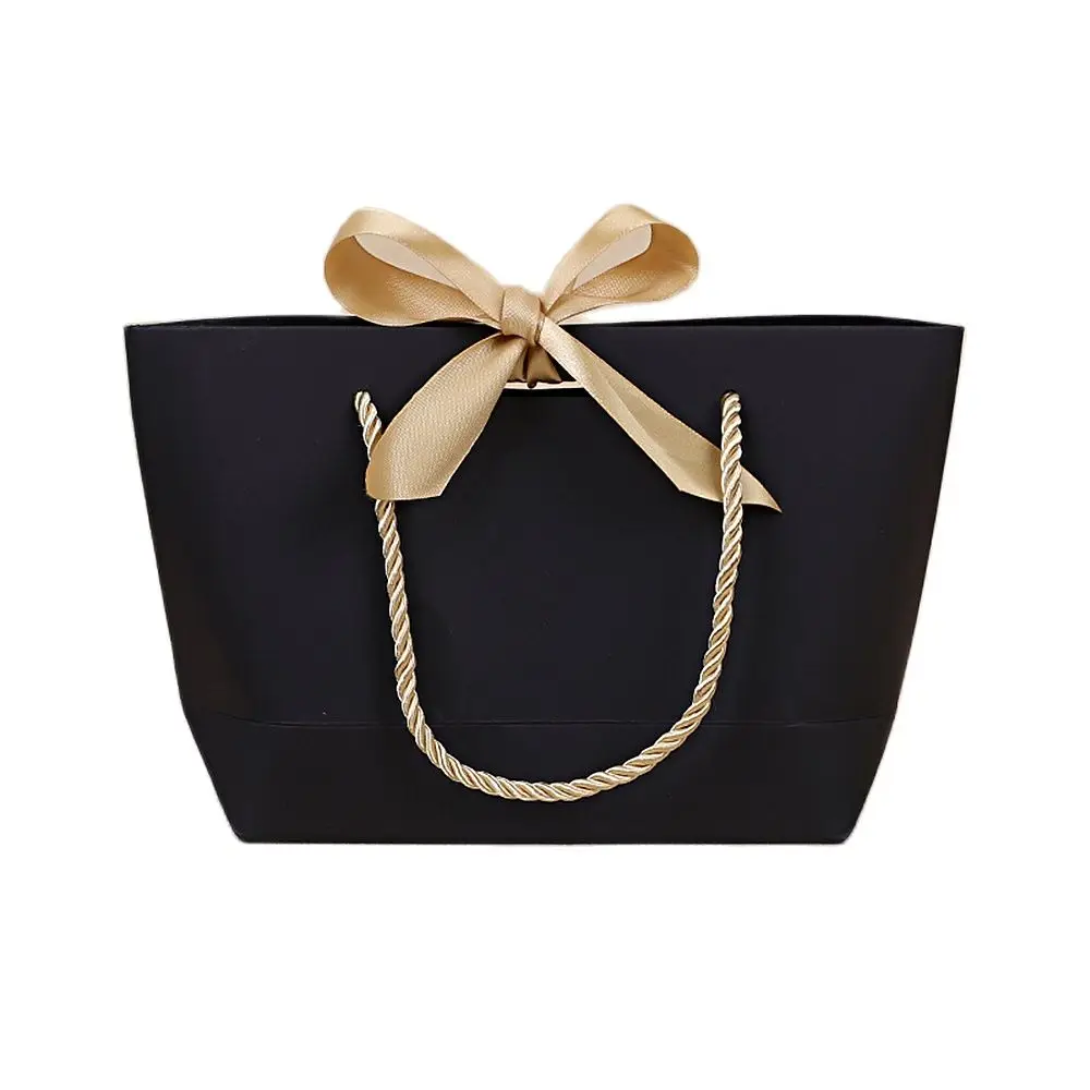Bags For Gift Personalized Logo Candy Packaging Purple Black Yellow Wrapping Supplies Event Party Giveaway Favor