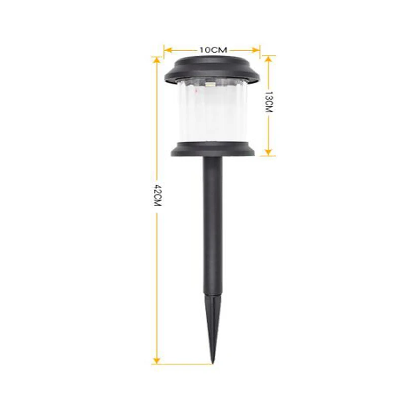 

6PCS/Set LED Solar Garden Lights Outdoor Solar Powered Lamp Lantern Waterproof Landscape Lighting For Pathway Yard Lawn Decotate
