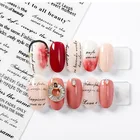 Новинка, наклейка для ногтей 3d, английский стиль, наклейка для ногтей, украшения Стразы