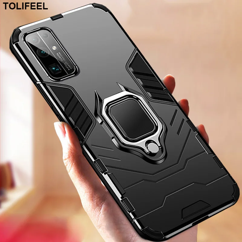 Противоударный армированный чехол для Huawei Honor 30 30S 30Pro Lite чехлы с подставкой