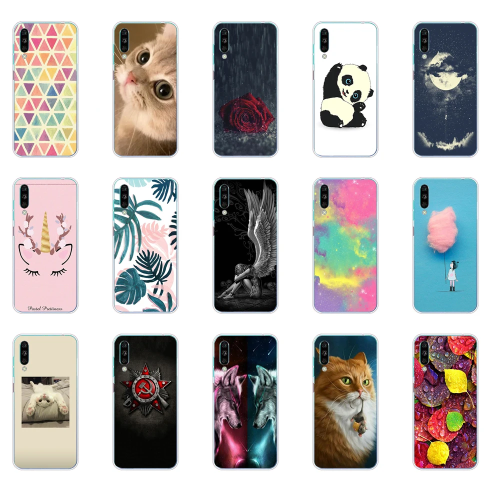 Для ЖК-дисплея ZTE Blade A7 2020 чехол 6 08 &quotдюймов модный силиконовый мягкий