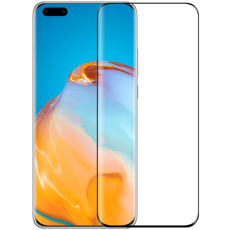 Nillkin закаленное стекло высокого качества для huawei p40 pro 3D DS + Max Защита экрана