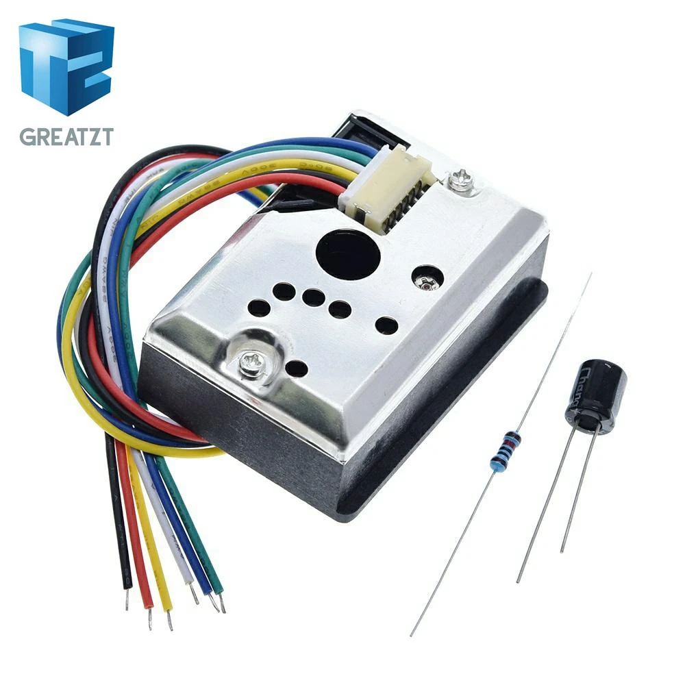 GREATZT GP2Y1014AU0F компактный оптический датчик пыли совместимый с GP2Y1010AU0F GP2Y1010AUOF дыма