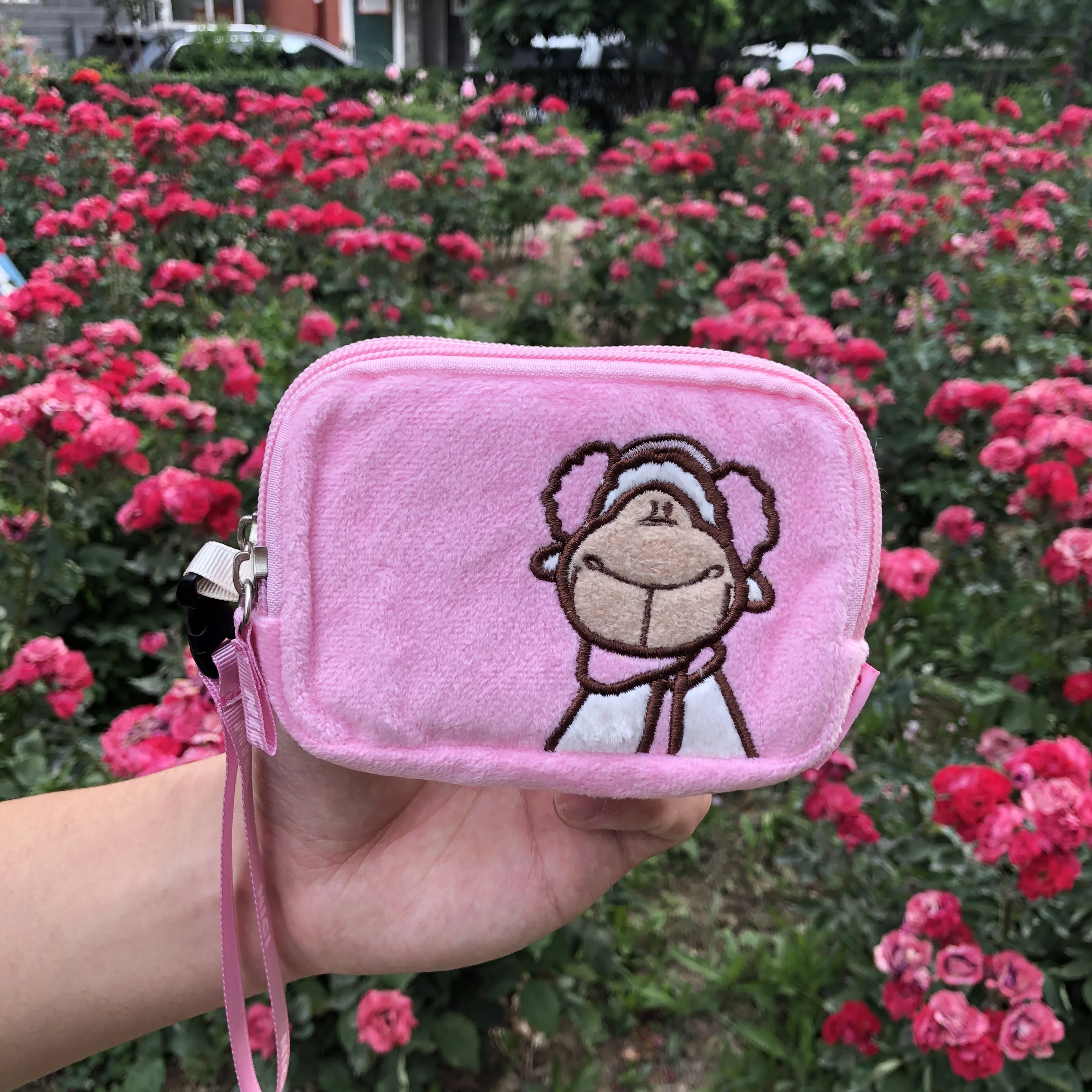 

sheep Zipper Lovely Wallets New Women Wallet Fashion Girls Change Purse Money Coin Handbag Card Holders wallets Carteras Femme