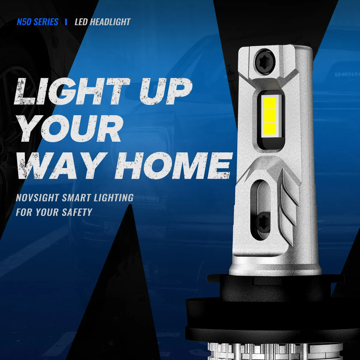 

NOVSIGHT H7 LED Car Headlight Kit H4 Hi/Lo Beam H11 H1 9005 9006 9012 360 Angle H13 9007 Lighting Light 7035 Chip Headlamp Bulbs