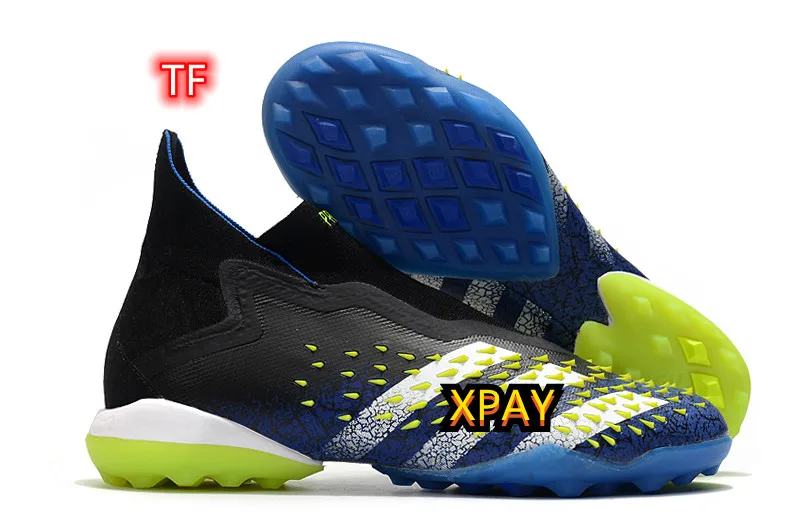 

Men PREDATOR Football Boots Outdoor HighTop Sneakers Soccer Shoes Cleats Athletic Sport Shoes IC/TF Profession Outdoor Sneakers