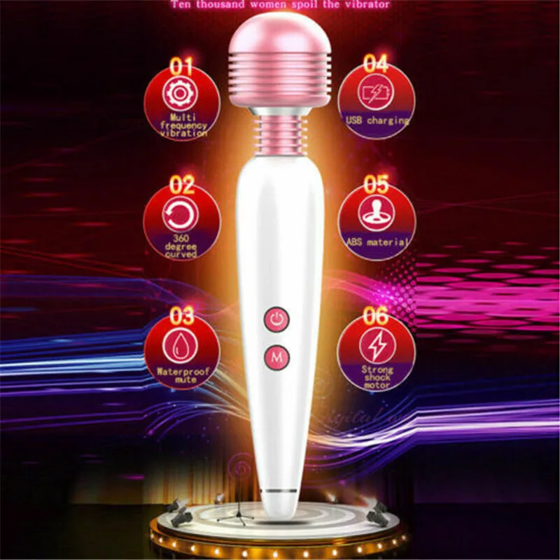 Вибратор AV для точки G и клитора массажер сосков Женский мастурбации мастурбатор