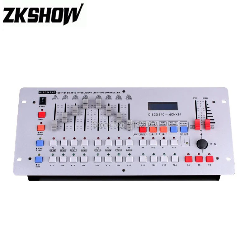 Dmx512 Контроллер освещения сигнальная консоль Usb Настольный 240 канальный