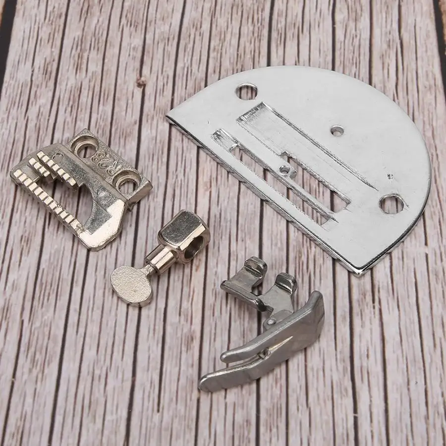 Швейные инструменты металлическая игла пластина зажим пила зуб прижимная лапка