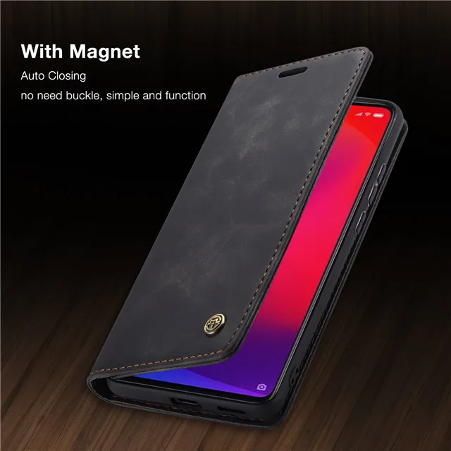 Для Xiao mi Red mi K20 Pro Аксессуары для телефонов Магнитный чехол-книжка для mi 9 mi 9t pro Роскошный чехол-кошелек из искусственной кожи чехол с флип-стойкой