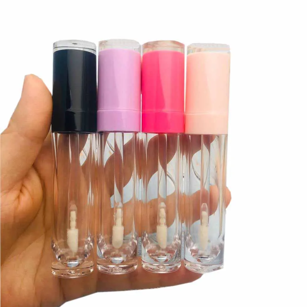 

10/100pcs 8ML Empty Lip Gloss Tubes Clear Lipgloss container DIY Lip Balm Bottle Empty Lipstick Refillable Cosmetics Containers